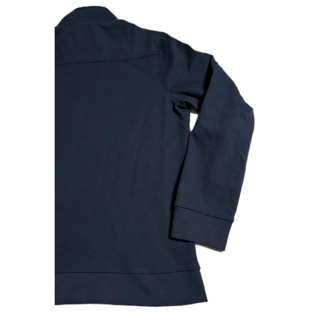 Copper & Oak 1/4 Zip Pullover Mens M Navy Fleece Casual Sweatshirt‎ - Picture 10 of 10